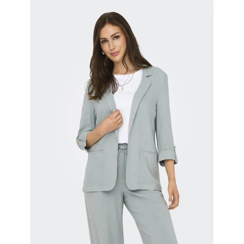 Only Siesta Open Linen Blazer